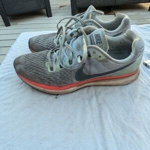 Nike Gray Running Shoes